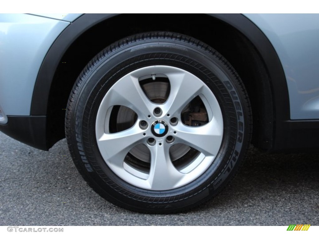 2011 X3 xDrive 28i - Blue Water Metallic / Sand Beige Nevada Leather photo #30