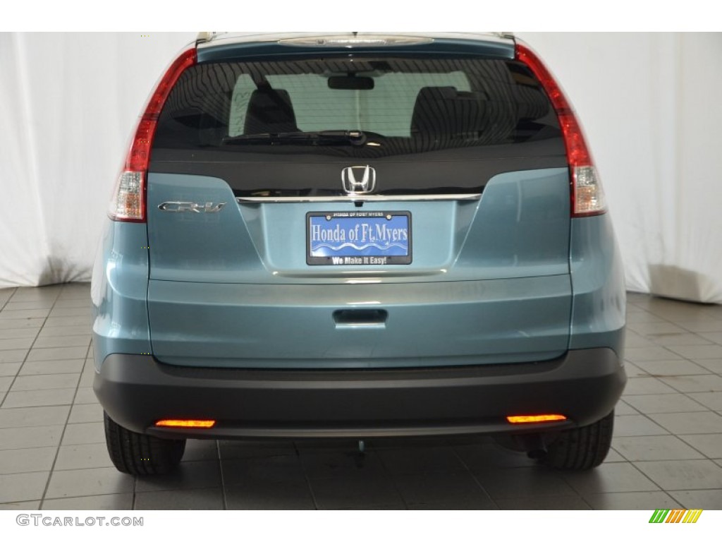 2014 CR-V EX-L - Mountain Air Metallic / Beige photo #7