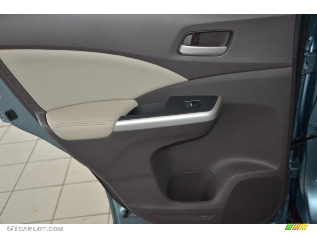 2014 CR-V EX-L - Mountain Air Metallic / Beige photo #22