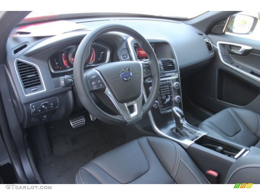 R-Design Off Black Interior 2015 Volvo XC60 T6 AWD R-Design Photo #96363789