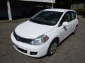 2008 Fresh Powder White Nissan Versa 1.8 S Hatchback  photo #4