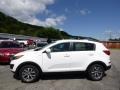 2015 Clear White Kia Sportage LX AWD  photo #5