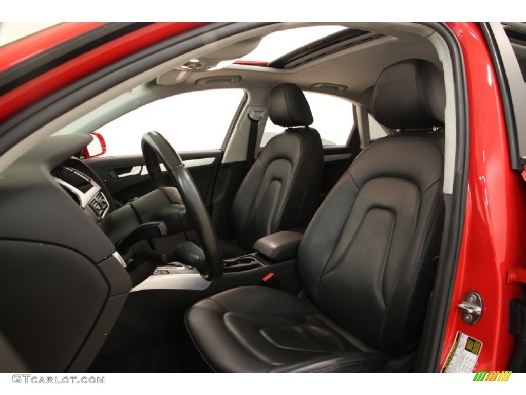 2011 A4 2.0T quattro Sedan - Brilliant Red / Black photo #6