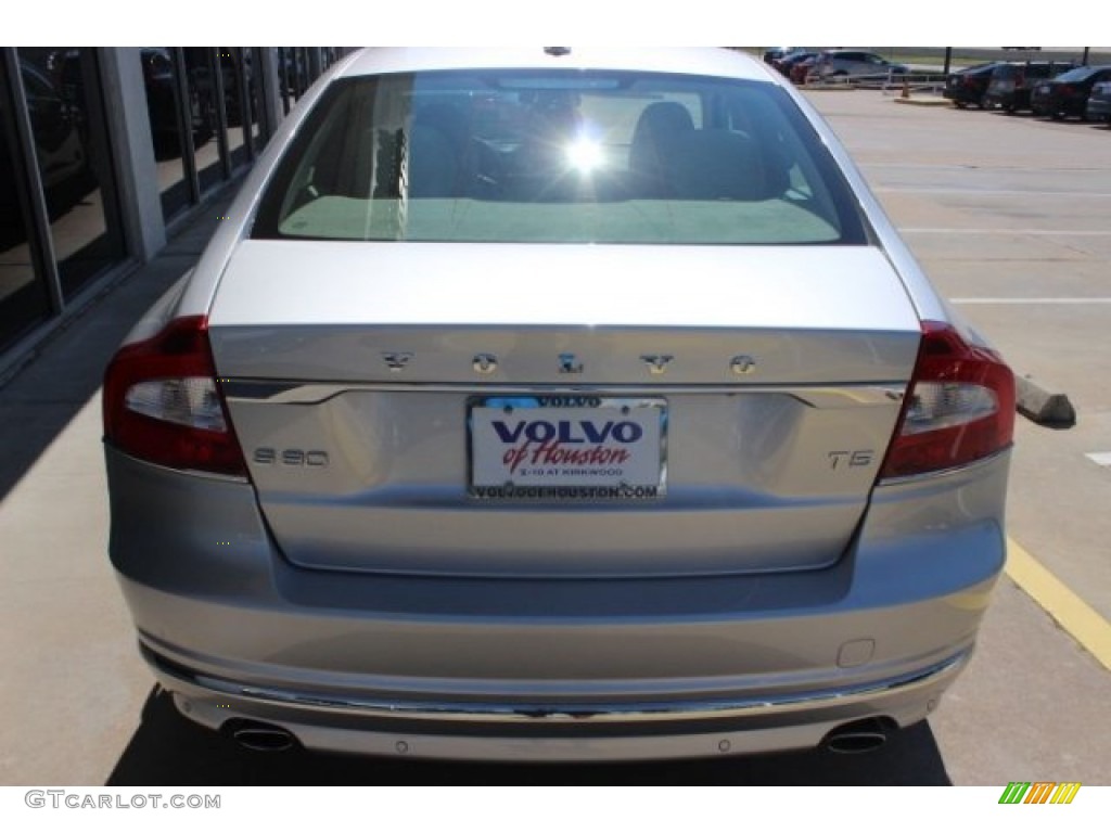 2015 S80 T5 Drive-E - Bright Silver Metallic / Soft Beige photo #4