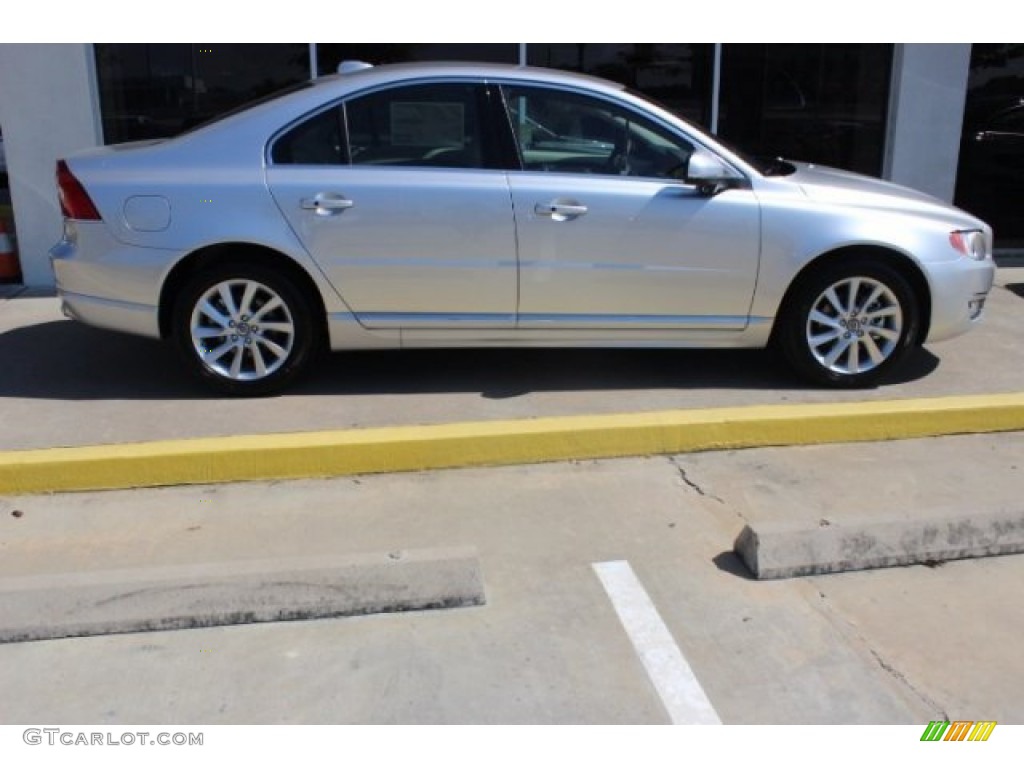 2015 S80 T5 Drive-E - Bright Silver Metallic / Soft Beige photo #6