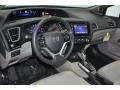 Gray 2014 Honda Civic Hybrid Sedan Dashboard