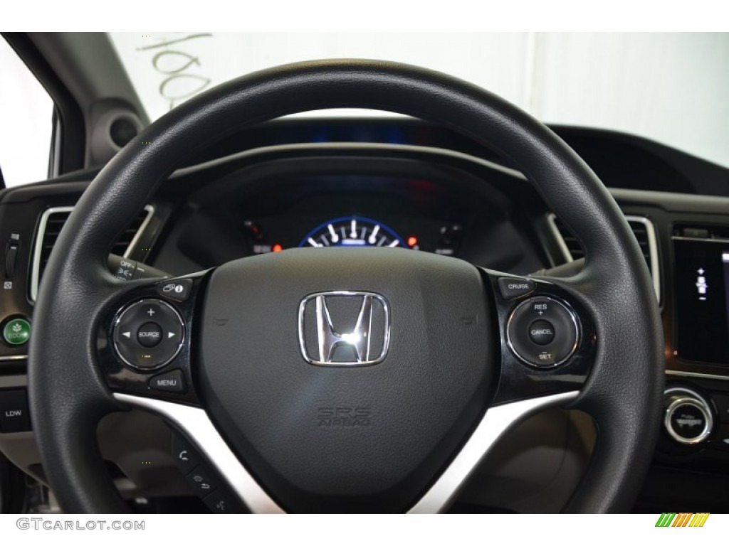 2014 Honda Civic Hybrid Sedan Steering Wheel Photos