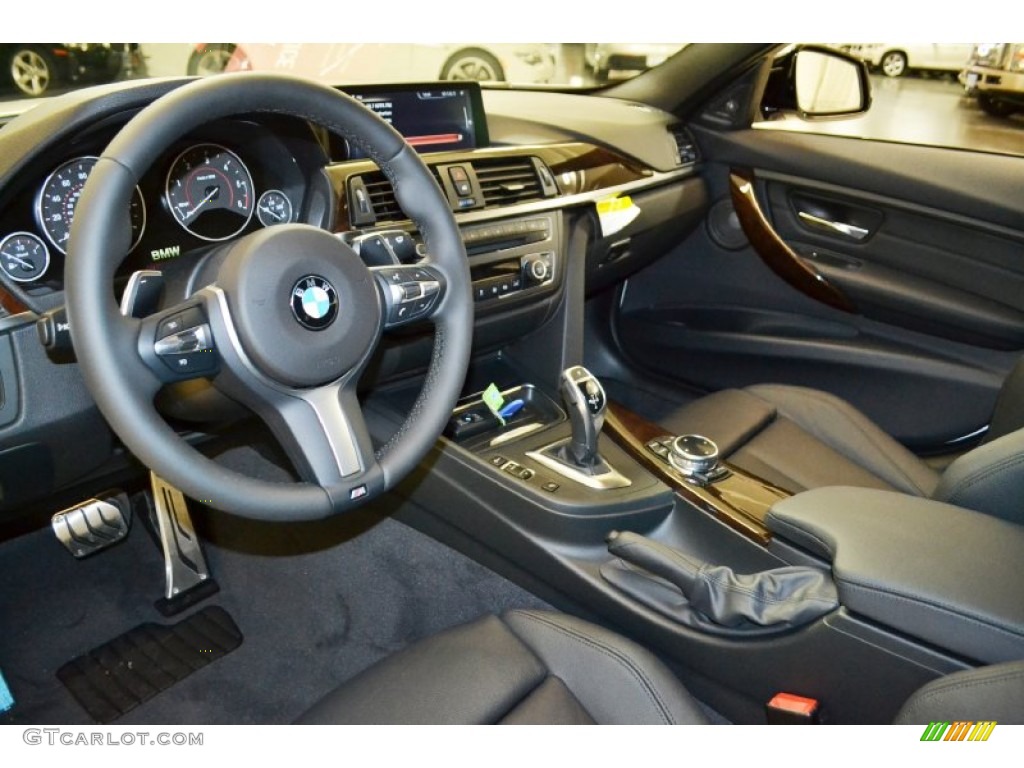 Black Interior 2014 BMW 3 Series 328d xDrive Sports Wagon Photo #96369924