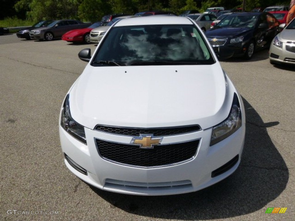 2014 Cruze LS - Summit White / Jet Black/Medium Titanium photo #2