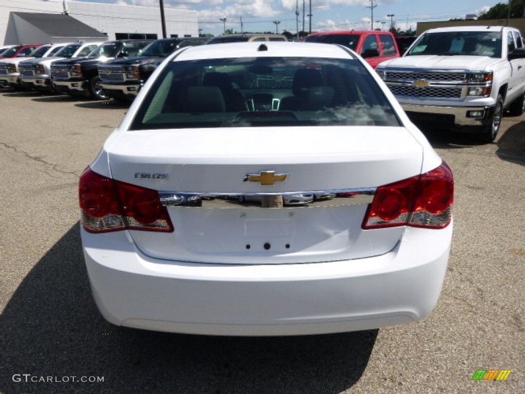 2014 Cruze LS - Summit White / Jet Black/Medium Titanium photo #6