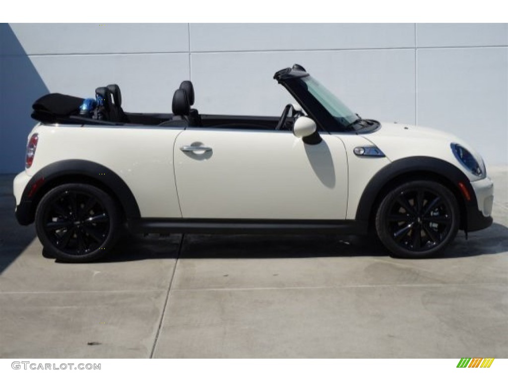 Pepper White 2015 Mini Convertible Cooper S Exterior Photo #96372289