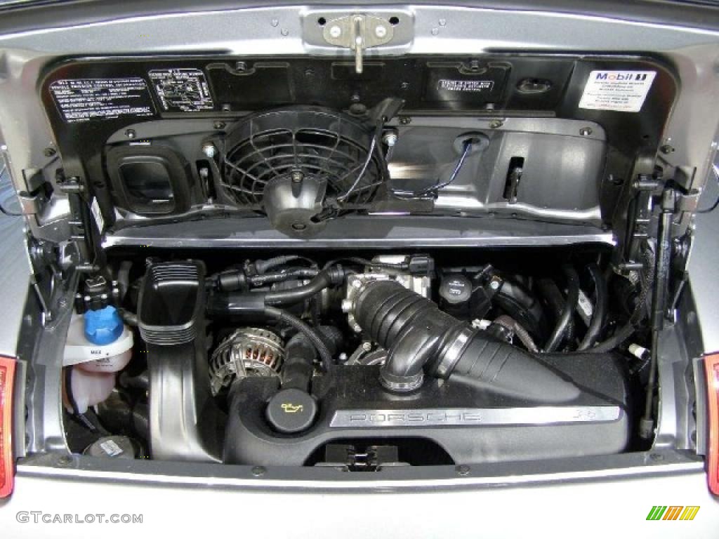 2006 Porsche 911 Carrera Cabriolet 3.6 Liter DOHC 24V VarioCam Flat 6 Cylinder Engine Photo #9637293