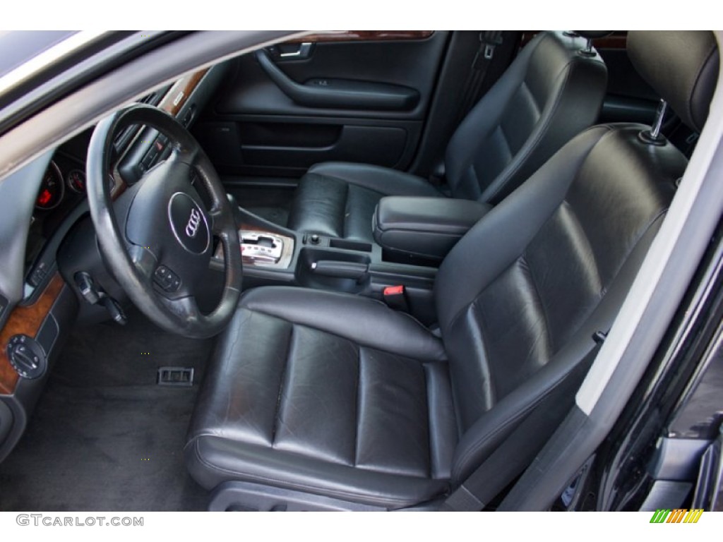 2003 Audi A4 3.0 quattro Sedan Front Seat Photo #96374381