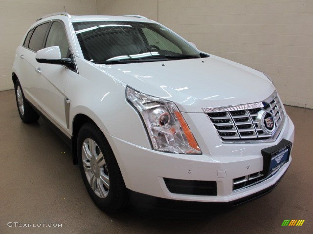 2015 SRX Luxury AWD - Platinum Ice Tricoat / Shale/Brownstone photo #1