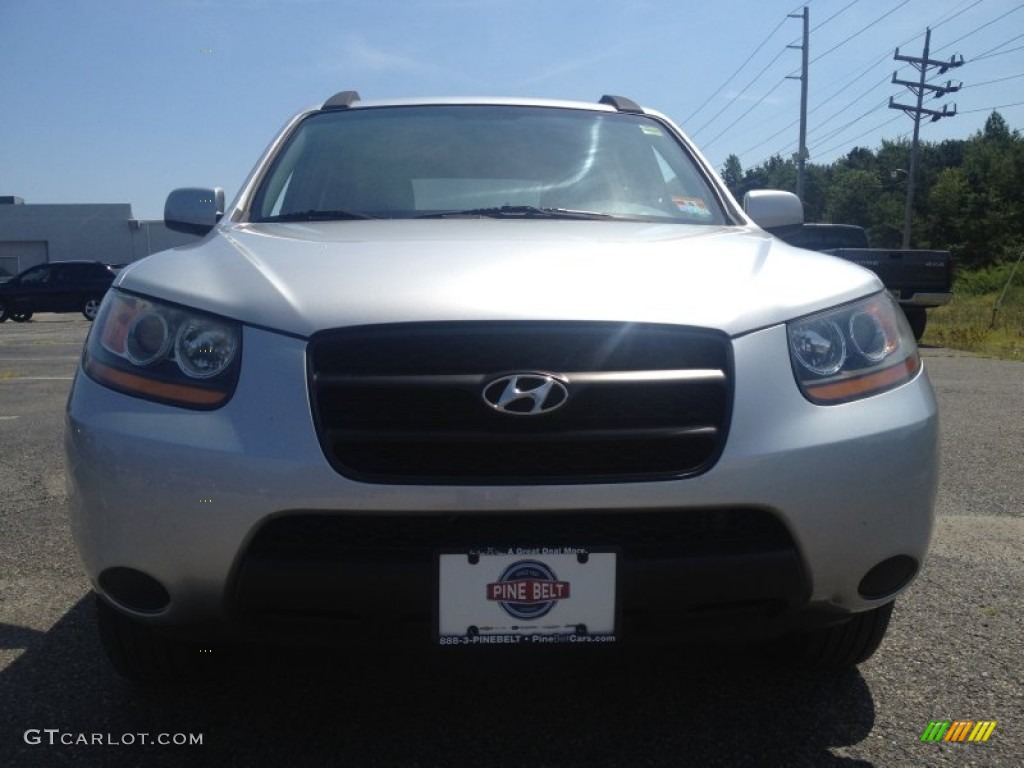 2008 Santa Fe GLS - Bright Silver / Gray photo #2