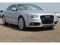 2015 Floret Silver Metallic Audi A5 Premium Plus quattro Coupe  photo #1