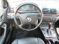2005 BMW 3 Series Black Interior Steering Wheel Photo