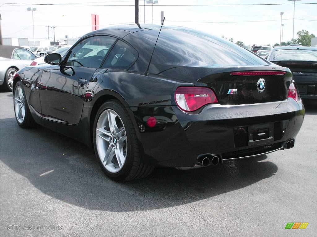 2007 M Coupe - Black Sapphire Metallic / Sepang Dark Brown photo #6