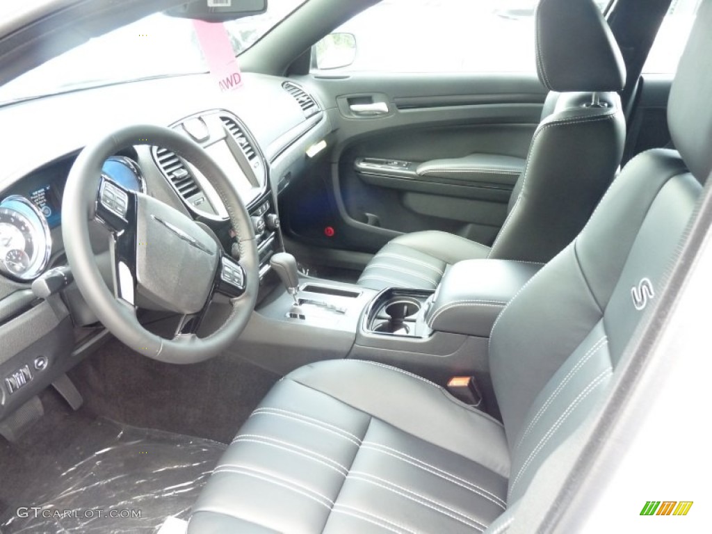 Black Interior 2014 Chrysler 300 S AWD Photo #96379421