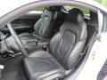 Fine Nappa Black Leather Front Seat Photo for 2010 Audi R8 #96379436