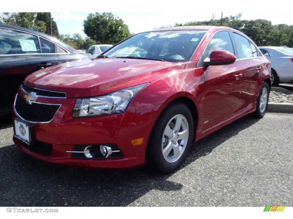 2014 Cruze LT - Crystal Red Tintcoat / Jet Black/Sport Red photo #1