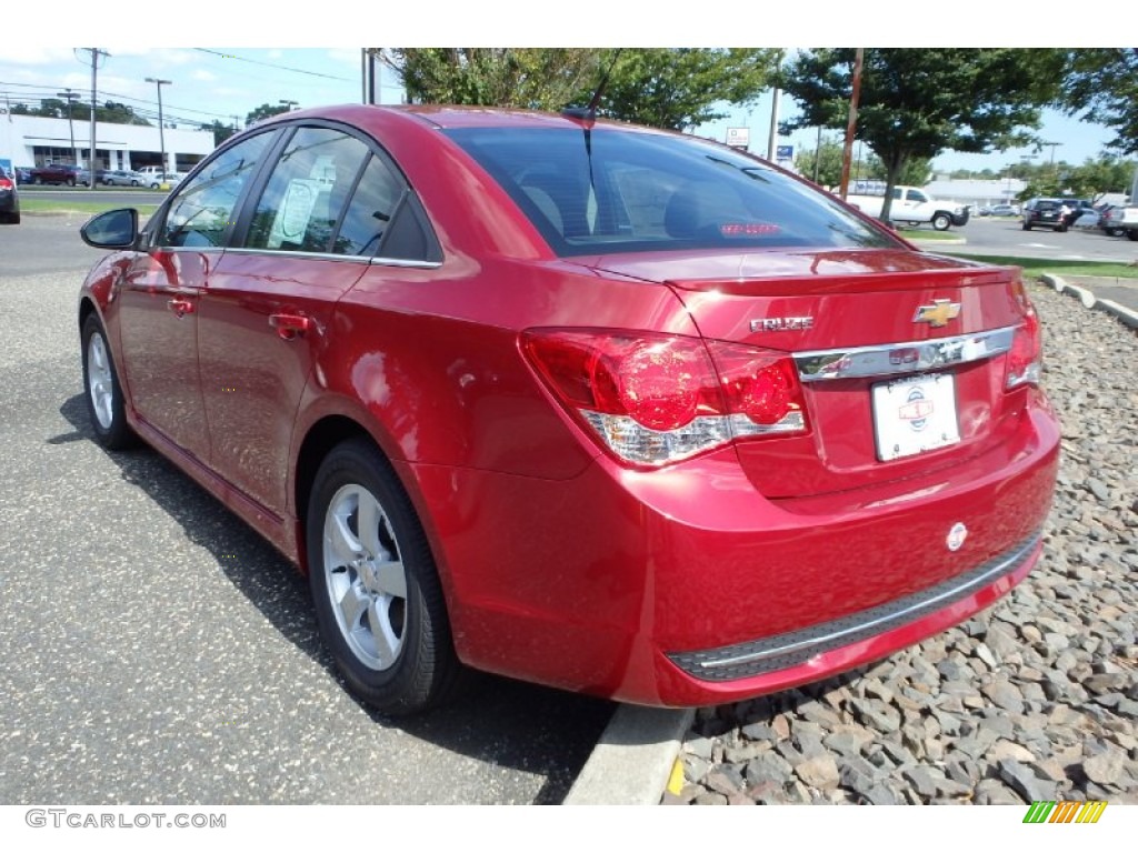 2014 Cruze LT - Crystal Red Tintcoat / Jet Black/Sport Red photo #2