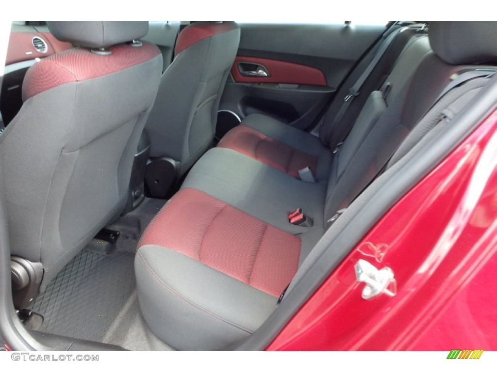 2014 Cruze LT - Crystal Red Tintcoat / Jet Black/Sport Red photo #4