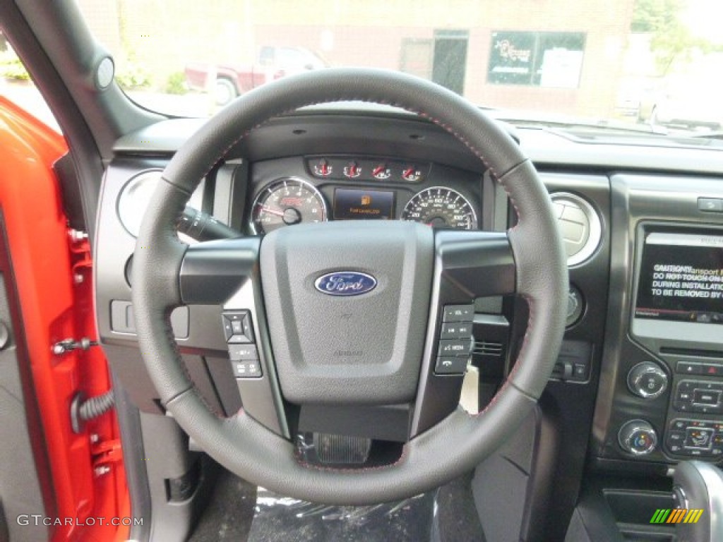 2014 F150 FX4 SuperCrew 4x4 - Race Red / FX Appearance Black Leather/Alcantara photo #19