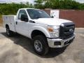 Oxford White - F350 Super Duty XL Regular Cab 4x4 Utility Photo No. 2