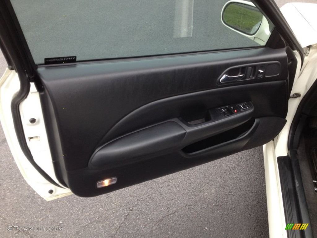 2001 Honda Prelude Type SH Black Door Panel Photo #96380720