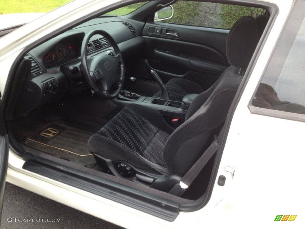 2001 Prelude Type SH - Premium White Pearl / Black photo #8