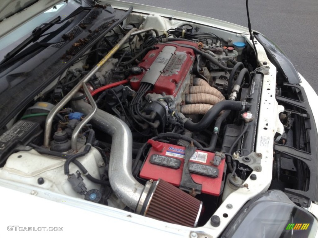 2001 Prelude Type SH - Premium White Pearl / Black photo #17
