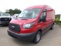 Vermillion Red - Transit Van 350 MR Long Photo No. 4
