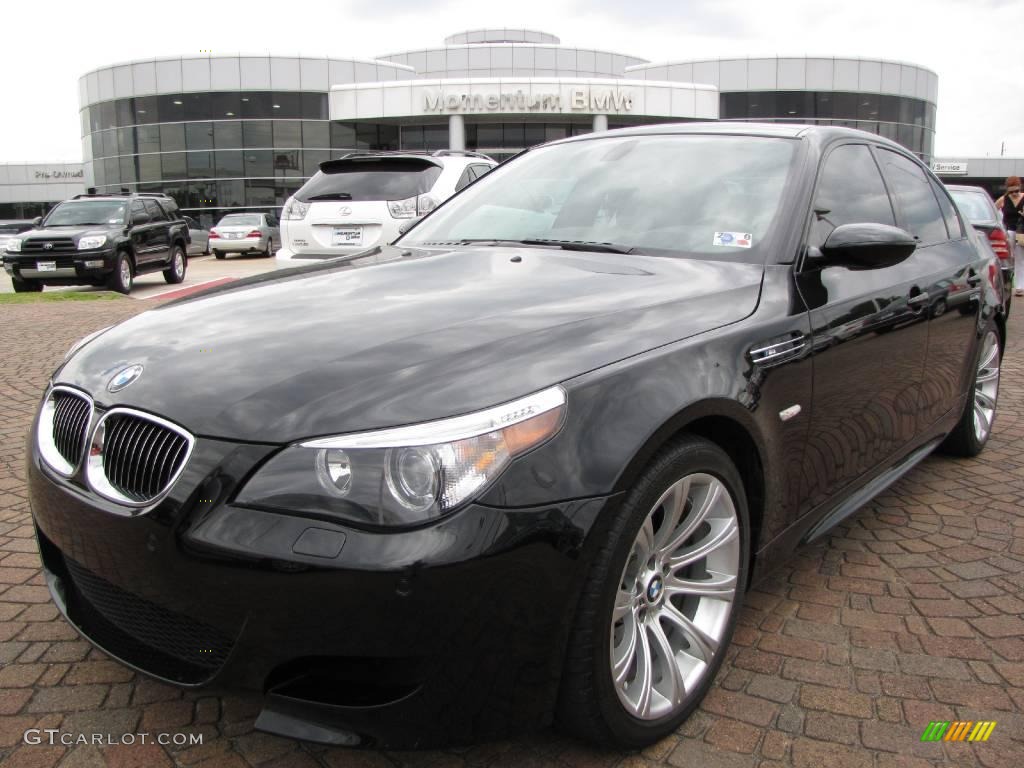 2007 M5 Sedan - Black Sapphire Metallic / Black photo #1