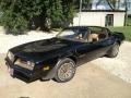 Black 1977 Pontiac Firebird Trans Am Coupe