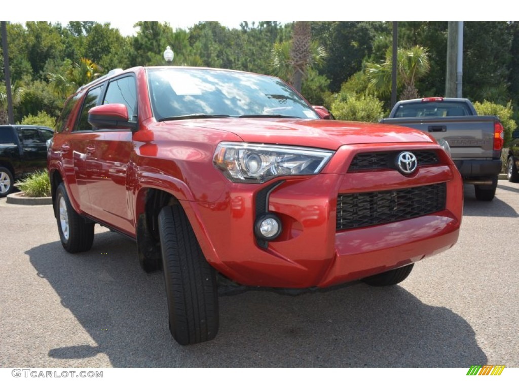 2014 4Runner SR5 - Barcelona Red Metallic / Graphite photo #1