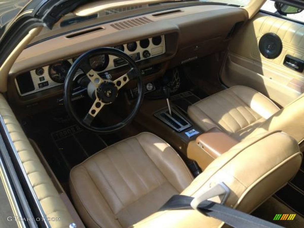 Tan Interior 1977 Pontiac Firebird Trans Am Coupe Photo #96382148