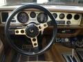 1977 Pontiac Firebird Tan Interior Steering Wheel Photo