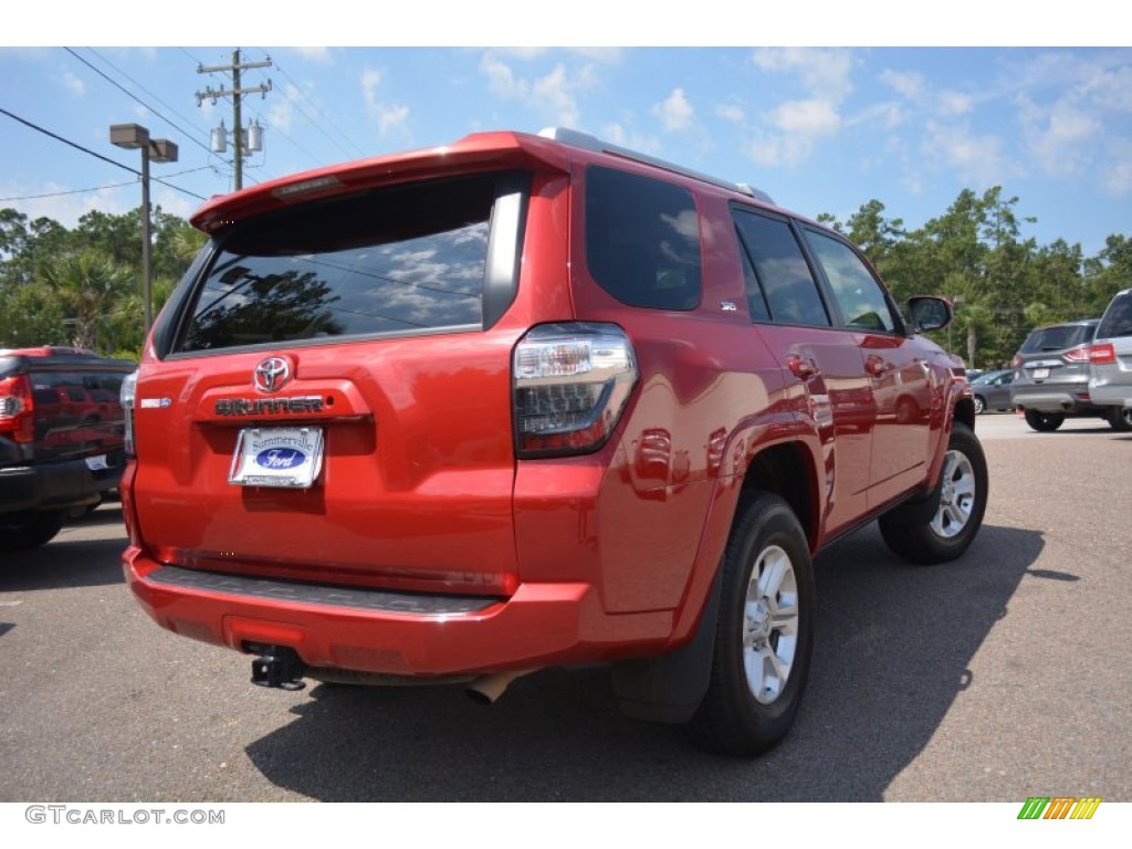 2014 4Runner SR5 - Barcelona Red Metallic / Graphite photo #3