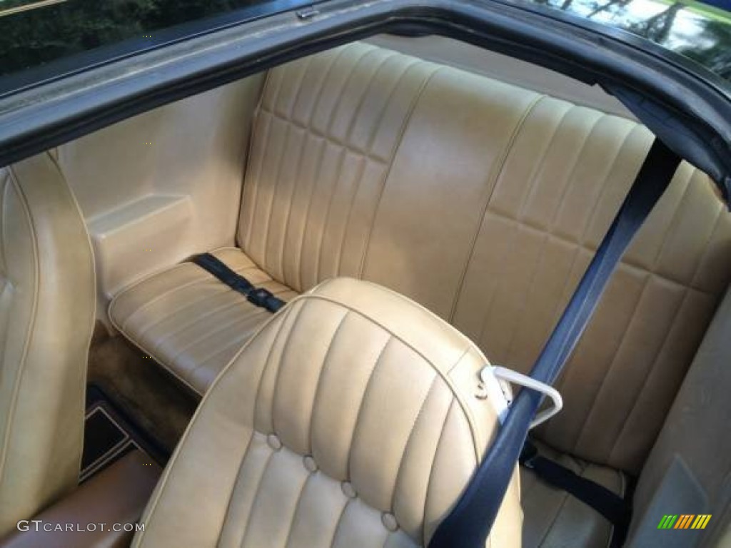 1977 Pontiac Firebird Trans Am Coupe Rear Seat Photo #96382187