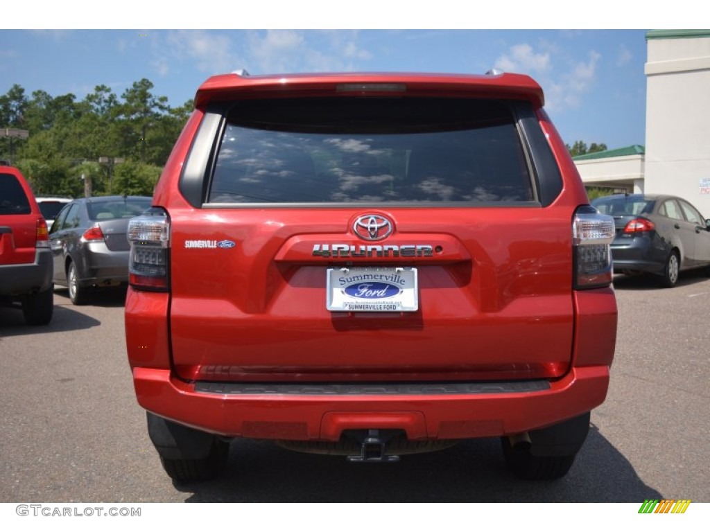 2014 4Runner SR5 - Barcelona Red Metallic / Graphite photo #4