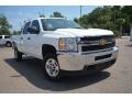 Summit White 2014 Chevrolet Silverado 2500HD LT Crew Cab Exterior