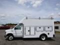 2014 Oxford White Ford E-Series Van E350 Cutaway Commercial  photo #5