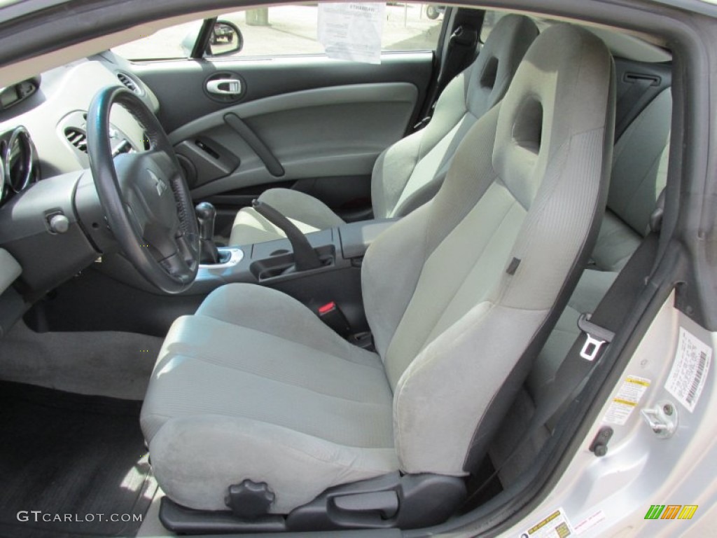 Medium Gray Interior 2007 Mitsubishi Eclipse GS Coupe Photo #96382859