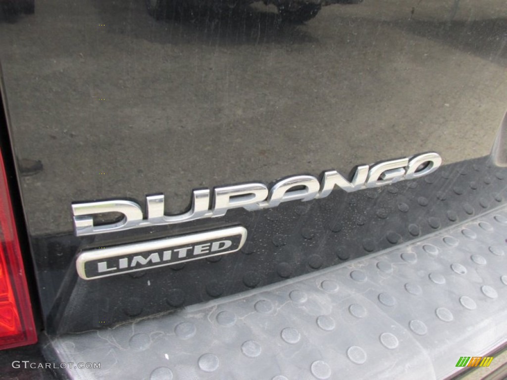 2004 Durango Limited 4x4 - Black / Medium Slate Gray photo #5