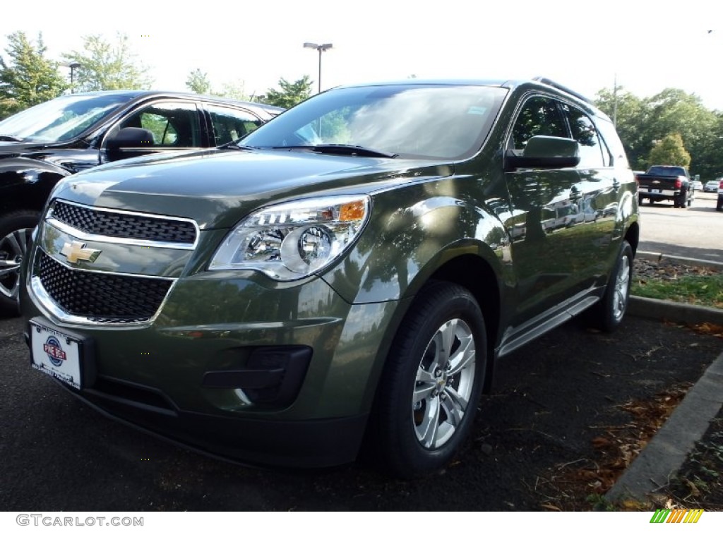 2015 Equinox LT - Sea Grass Metallic / Jet Black photo #1