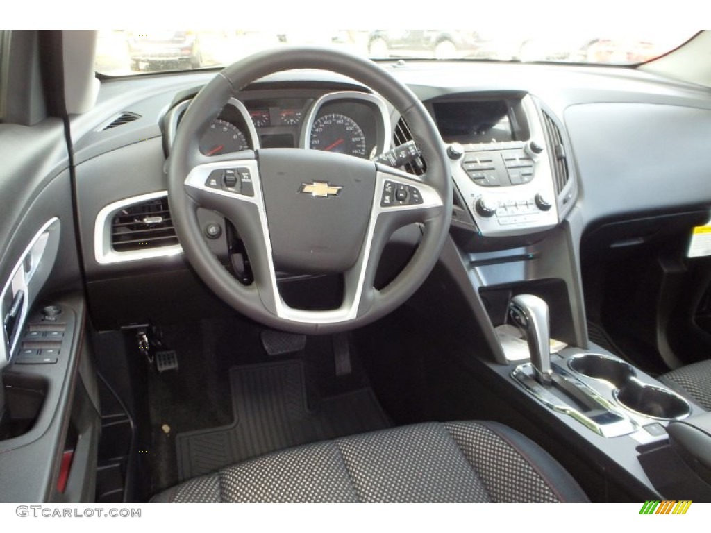 Jet Black Interior 2015 Chevrolet Equinox LT Photo #96384215