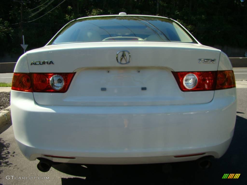 2005 TSX Sedan - Premium White Pearl / Parchment photo #5