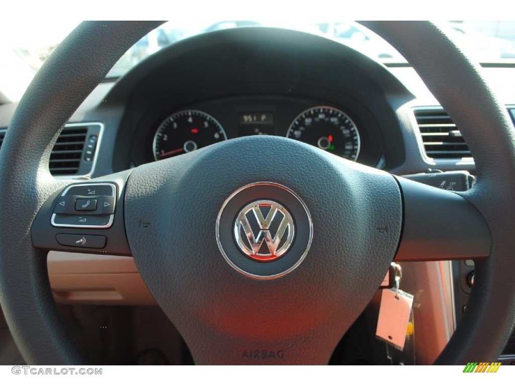 2014 Passat 1.8T S - Reflex Silver Metallic / Moonrock photo #20