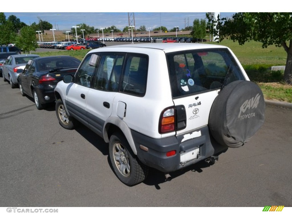 1999 RAV4 4WD - Natural White / Gray photo #3